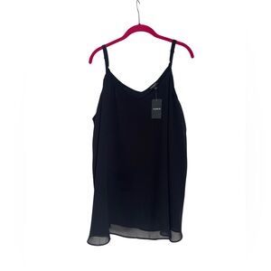 Torrid black tank blouse size 3 (22/24)
